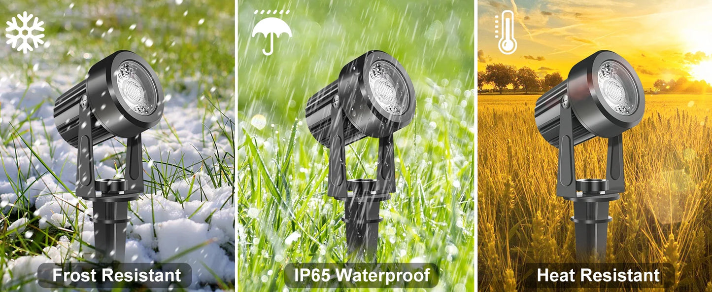 2/4/6/8/10 Lights Low Voltage Landscape Lighting Outdoor Lamp