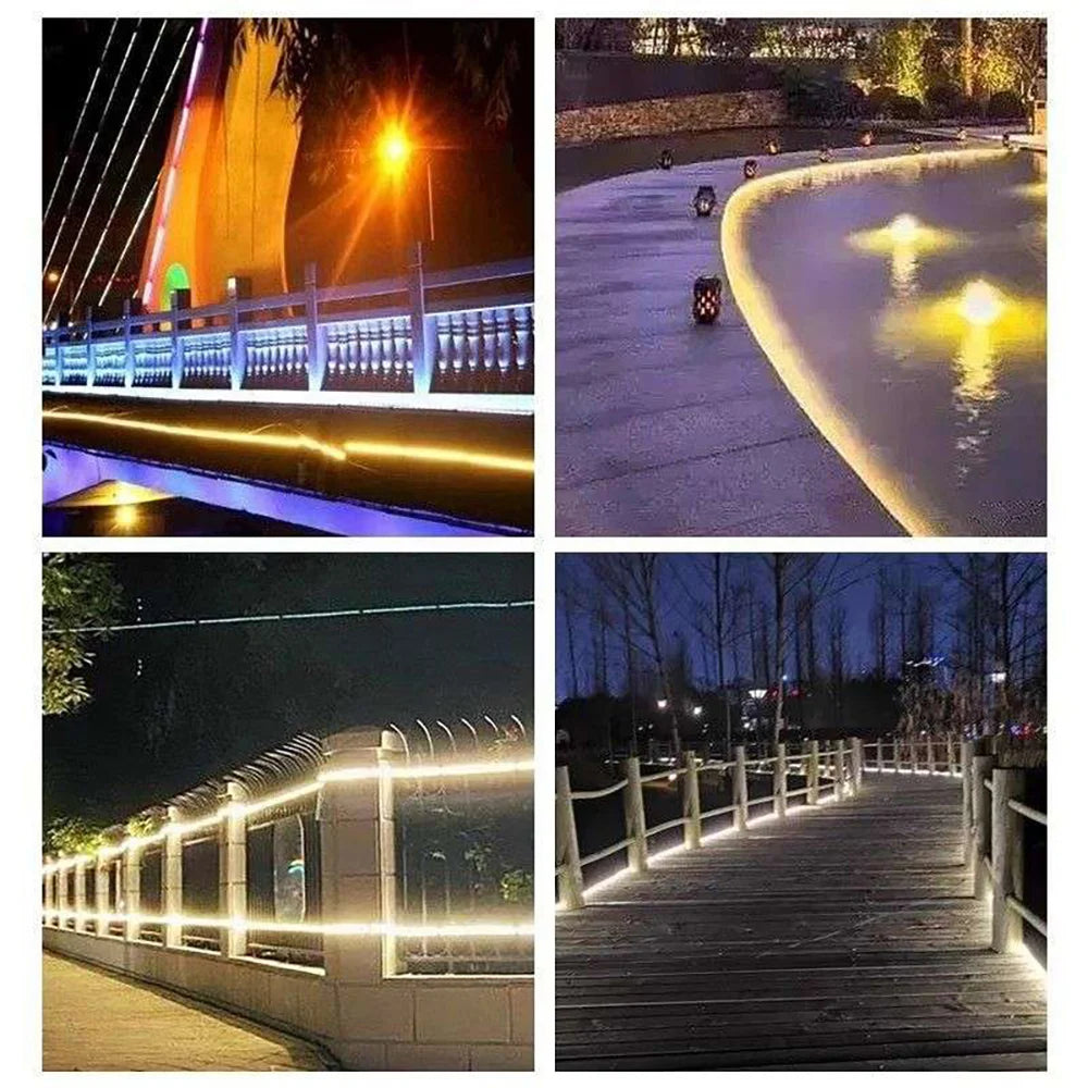 220V Wall Touch LED Strip Light Wifi Bluetooth Remote Control