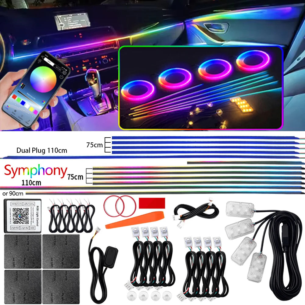 LED Symphony Ambient Light Car Interior Full Color