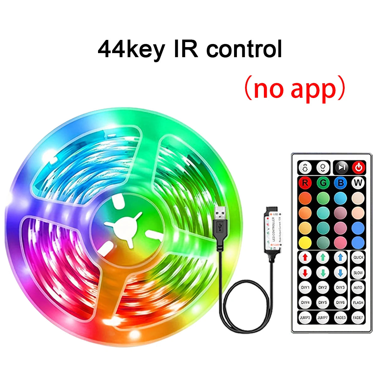 RGB Led Strip Lights with APP Control Flexible Ribbon