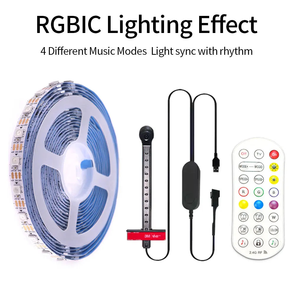 TV LED Backlight TV&PC Color Sync Tuya LED Light