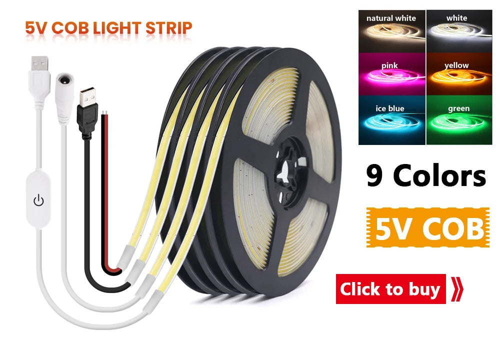 5M LED Strip SMD 5050 5054 LED Tape Waterproof Ribbon Diode