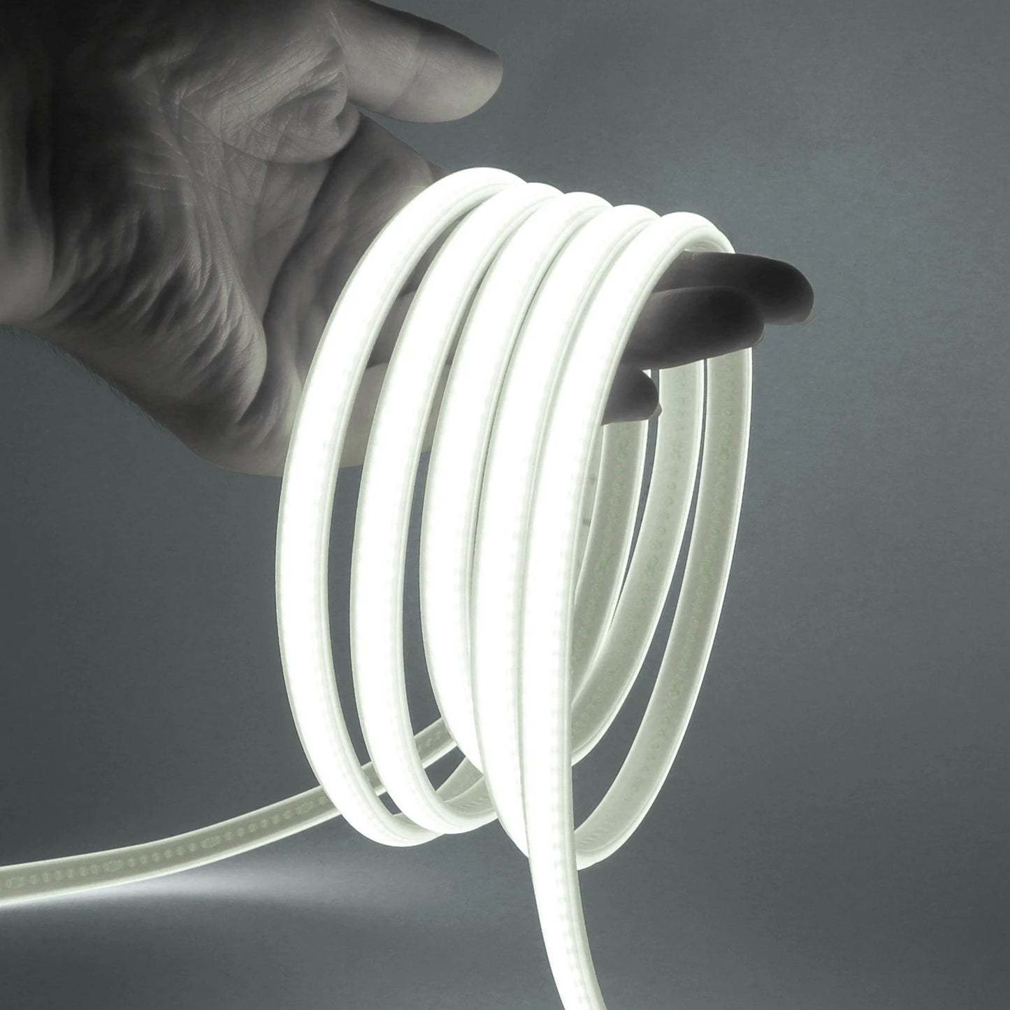 AC 110V 220V COB LED Strip Waterproof High Bright Flexible Ribbon