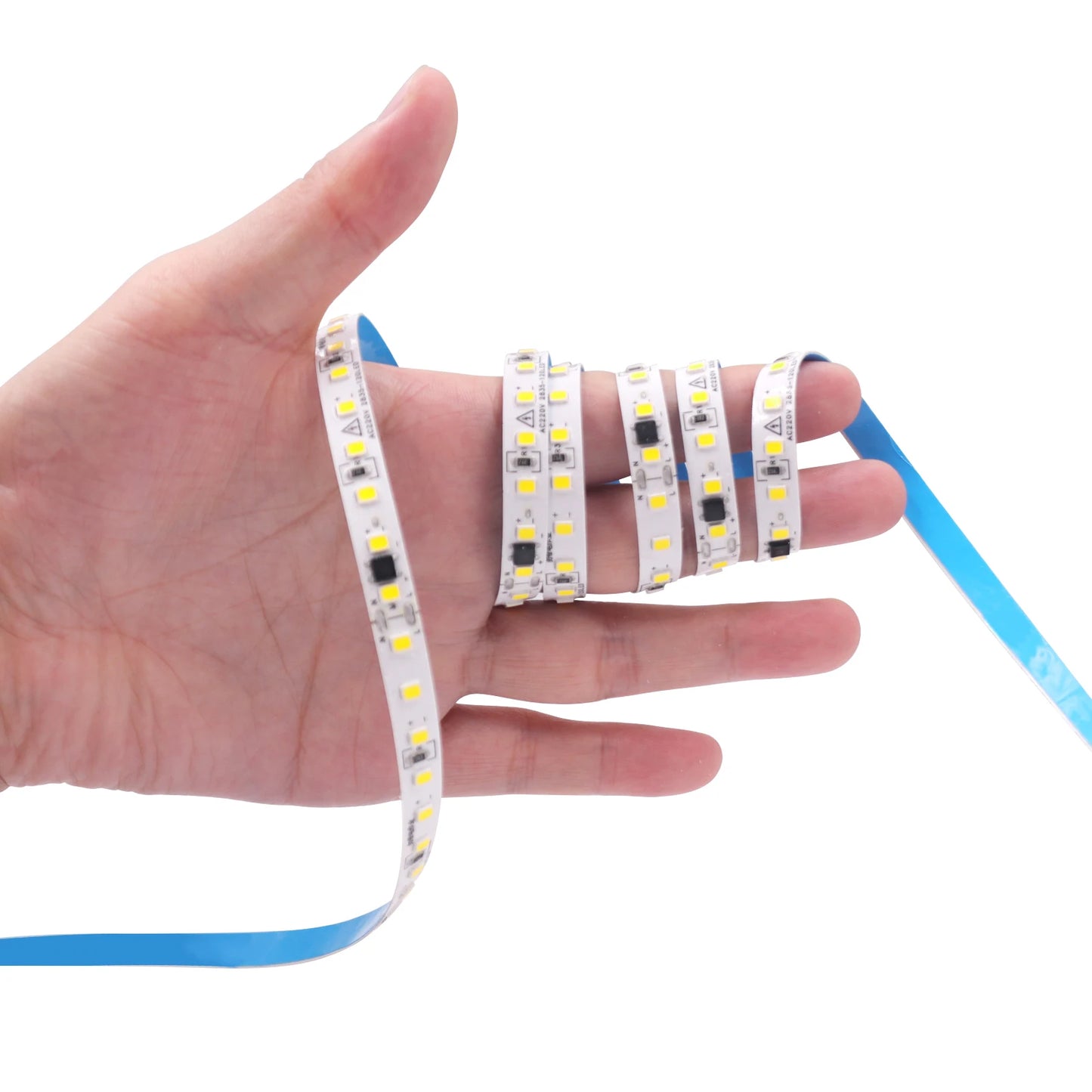 10m 20m 50m 220V 2835 LED Strip Light Flexible Led Tape Lights