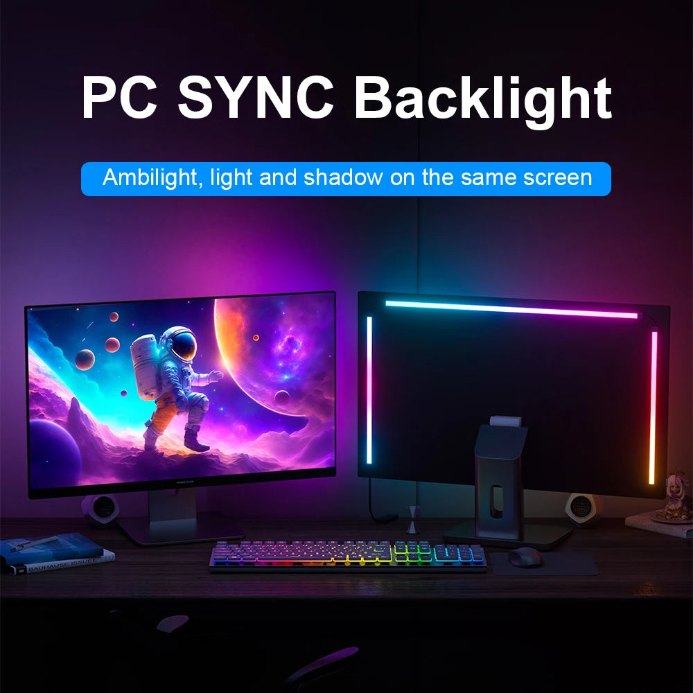 Smart Ambient TV PC Display Sync Computer Monitor Backlight