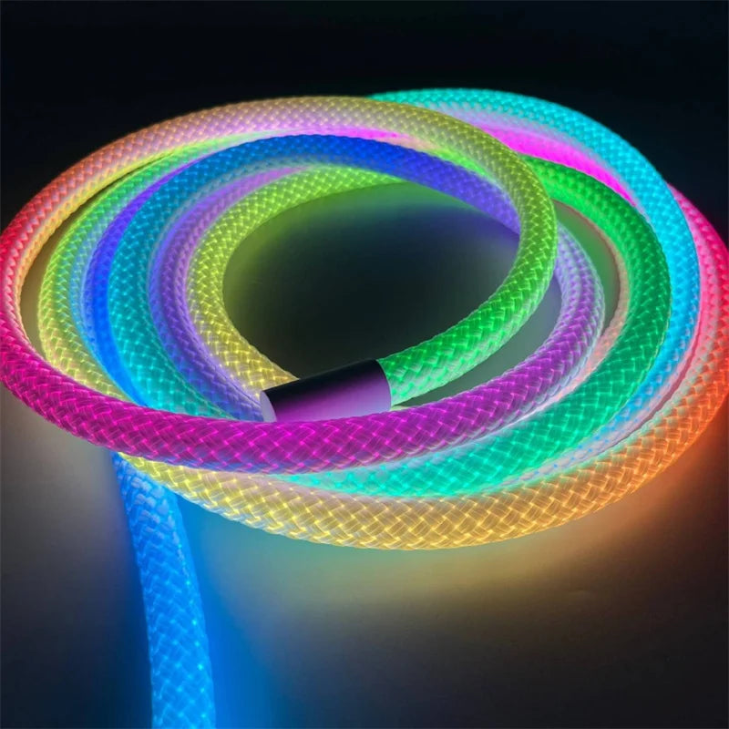360 Degree Round Reticulate Neon LED Strip with Remote Control