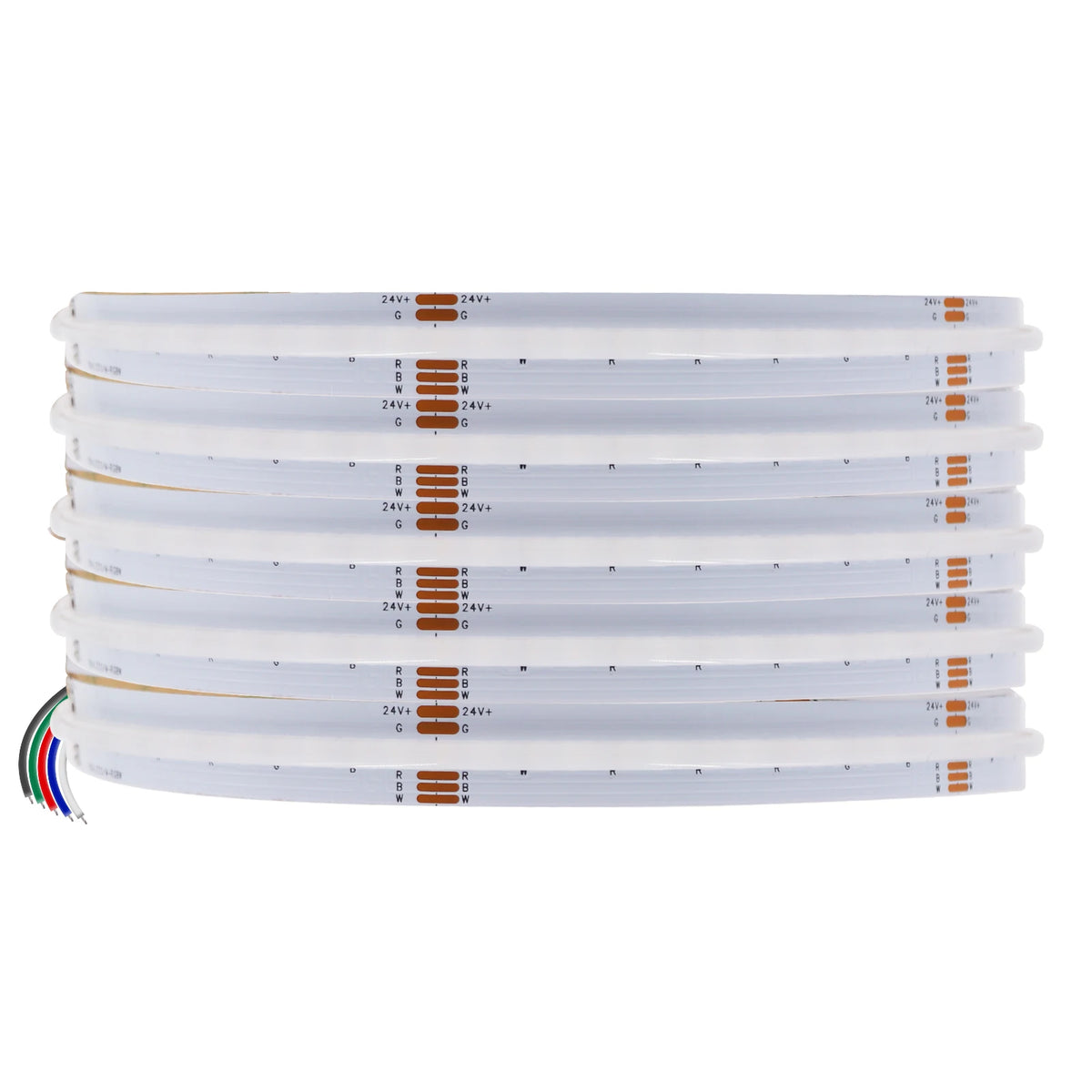 DC 12V 24V COB LED Strip RGBCCT High Bright Led Tape Diode