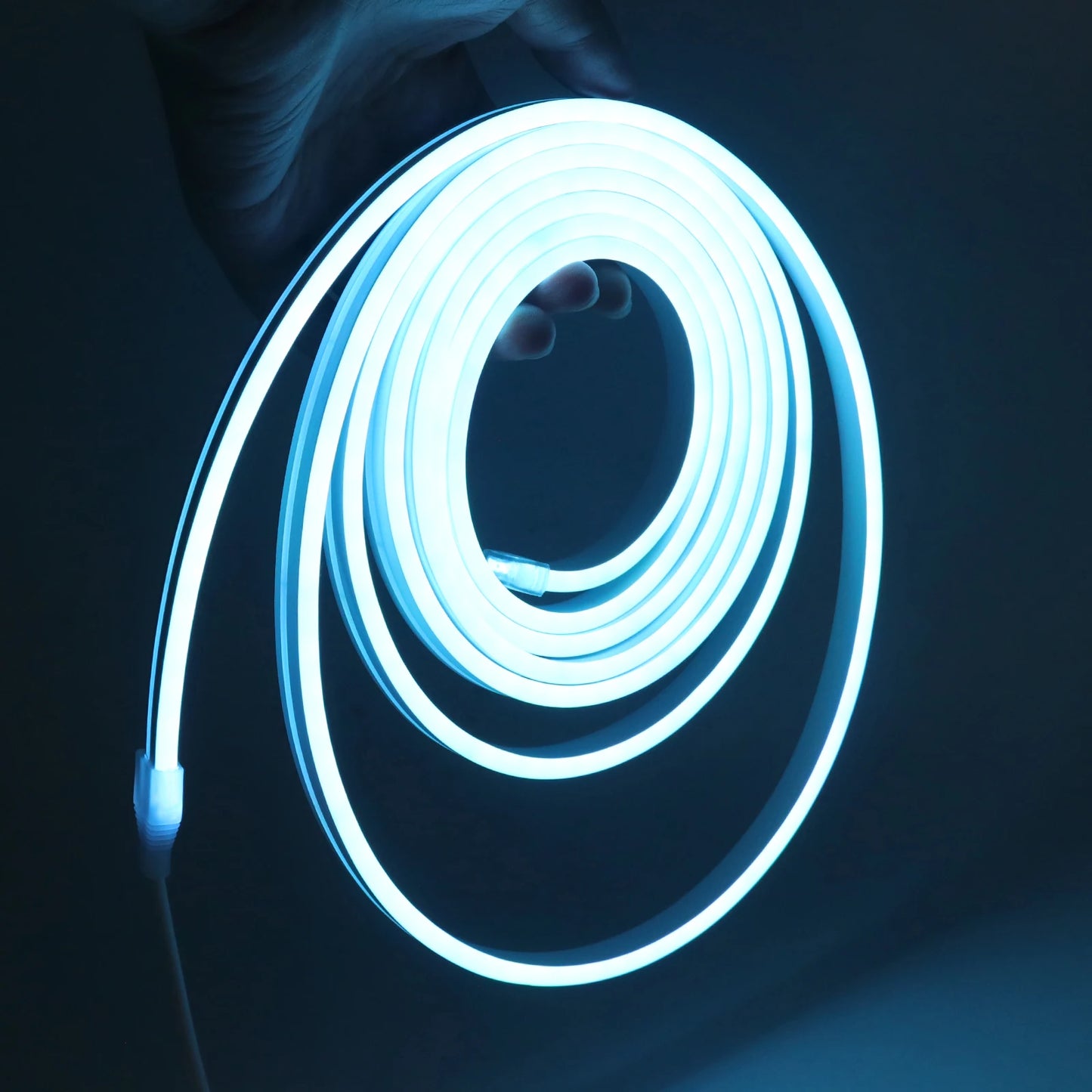 3AA Battery Powered 5V RGB Color-changing LED Neon Strip Light