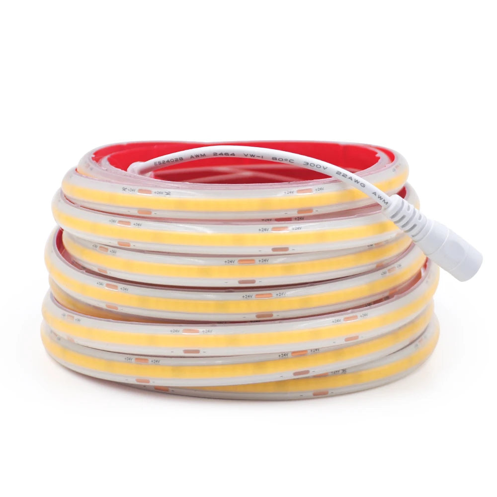 IP68 Waterproof COB LED Strip Lights Ribbon Tape