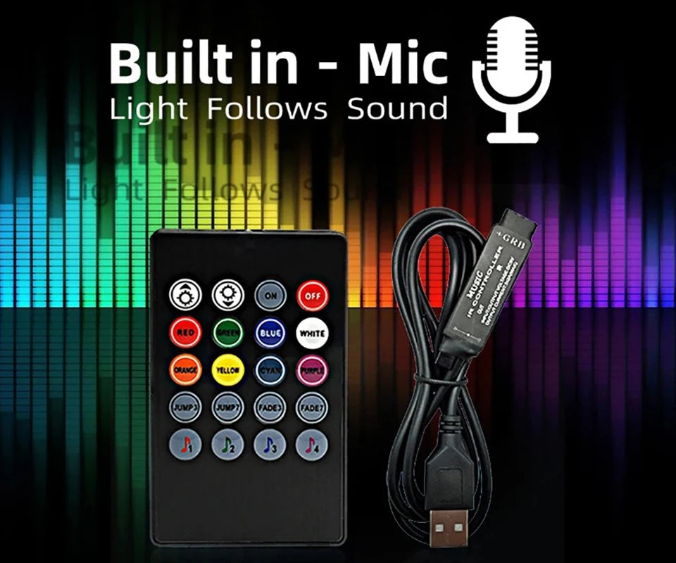 Wifi Rgb Led Strip Lights 5050 Tv Backlight Smart Led Tape Light