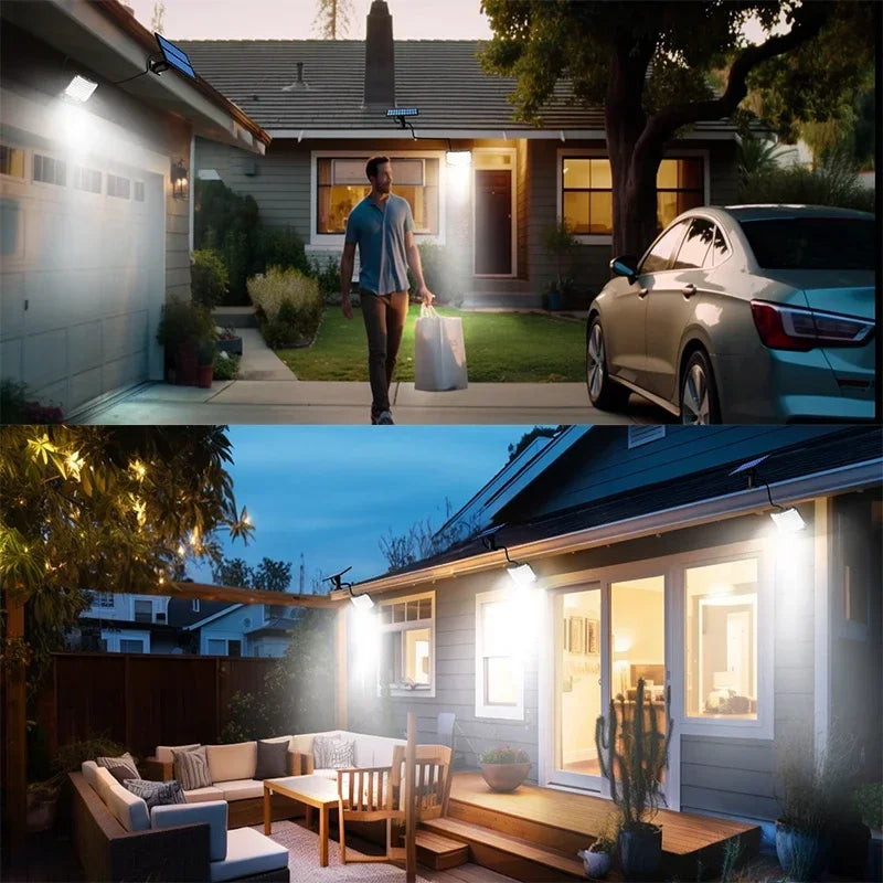 Solar Light Outdoor Super Bright Motion Sensor Solar Strong Power