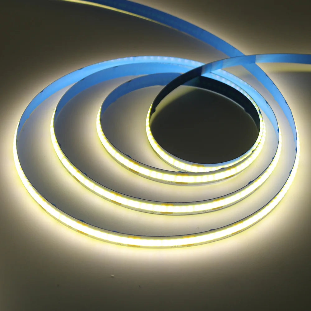 5V USB COB LED Strip Light 320LEDs Ribbon Tape Linear Lighting