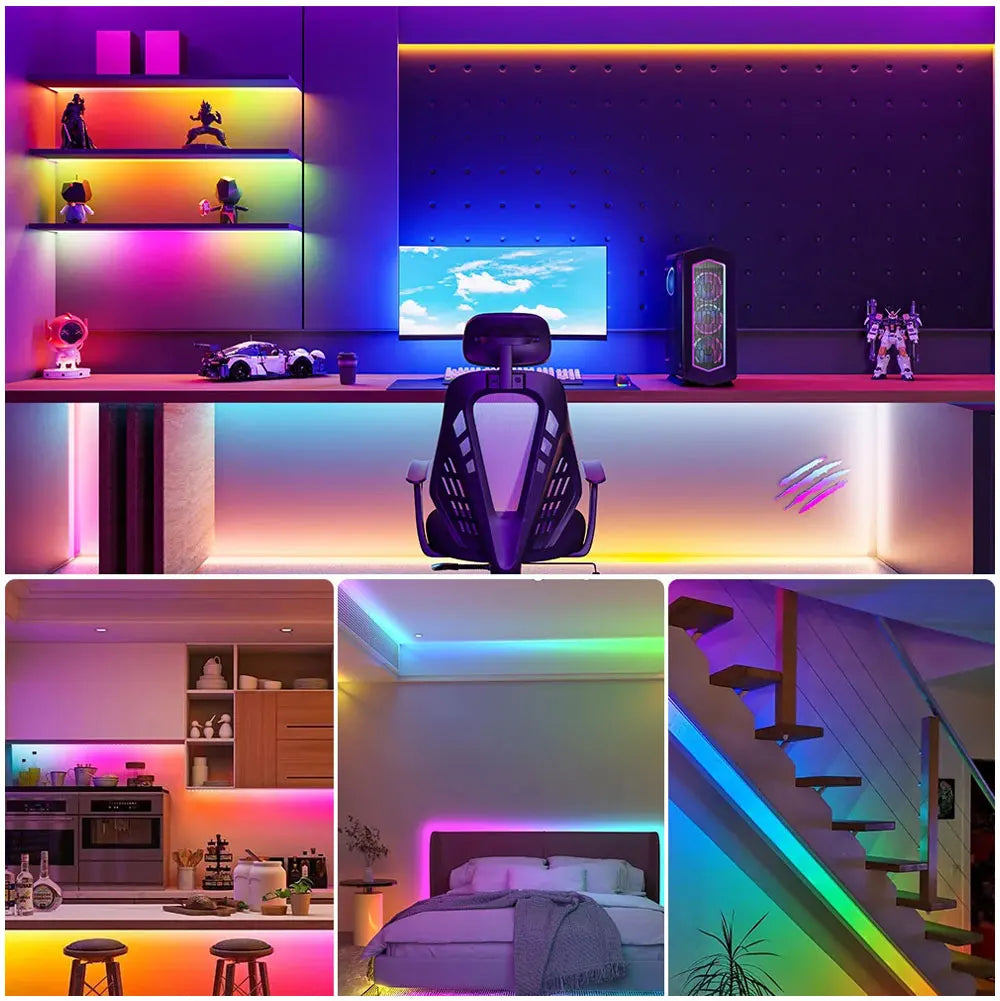 Programmable Led Lighting System SPI Color LED Addressable Programmable LED Light – Led Strips Room
