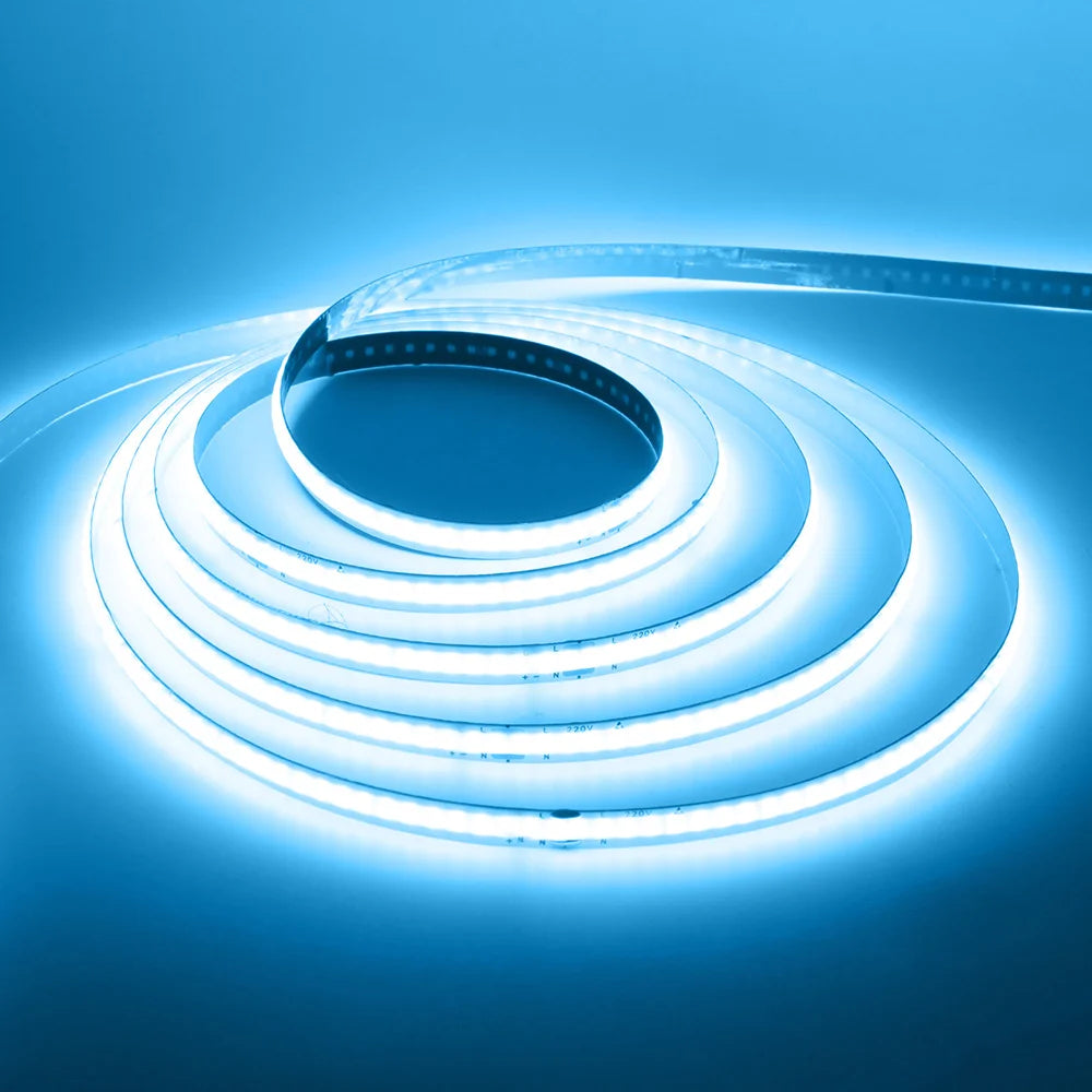 Led Strip COB 220V High Brightness Flexible Light Tape