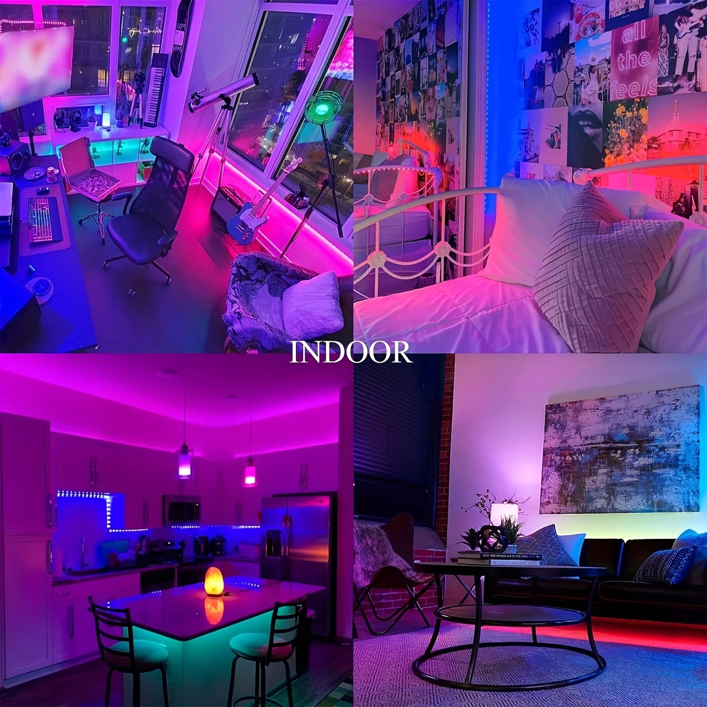 LED Strip Light APP Control IR Bluetooth Tape RGB