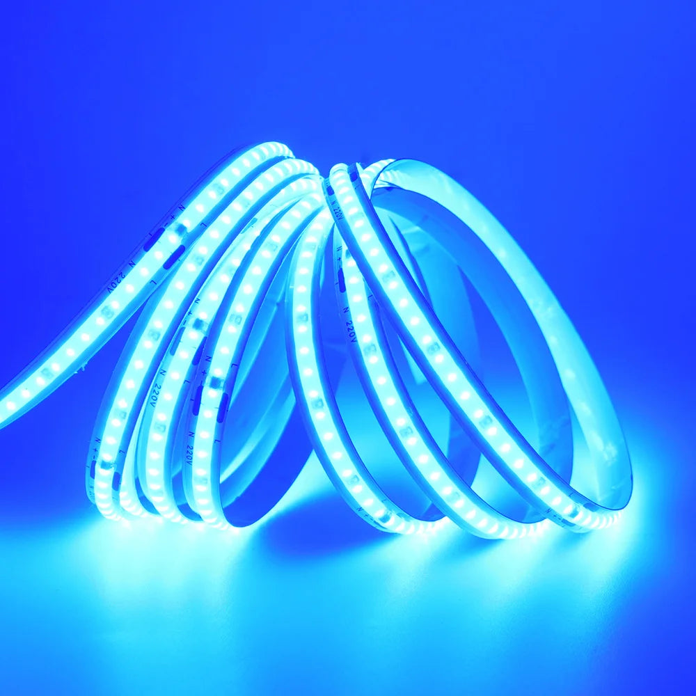 Led Strip COB 220V High Brightness Flexible Light Tape