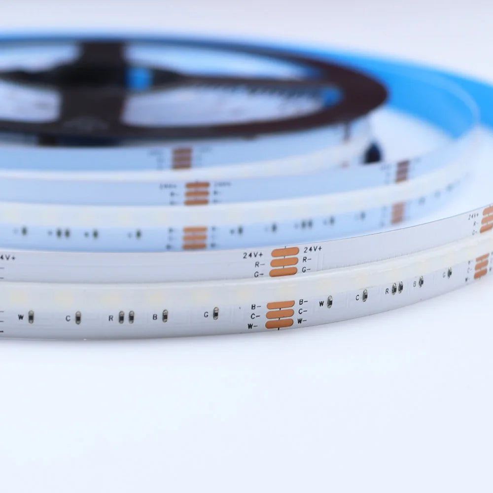COB RGB+CCT LED Strip Flexible Dimmable Room Liner Light