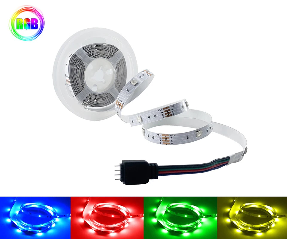 12v Led Strip Lights Rgb 5050 Led Tape Light 12V Flexible Led Lighting Strips