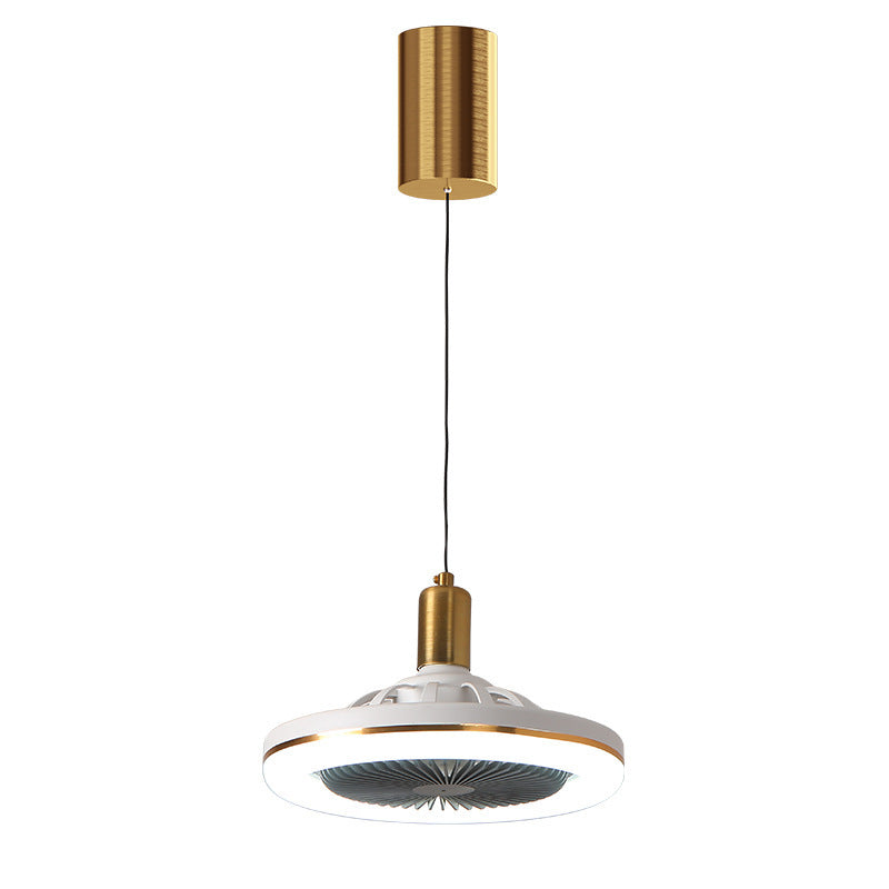 Restaurant Bar Modern Simple Small Ceiling Fan Light