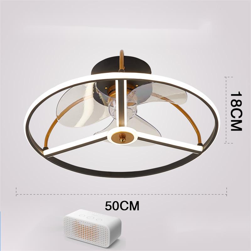 Ceiling Fan Lamp Nordic Creative Modern Invisible Chandelier