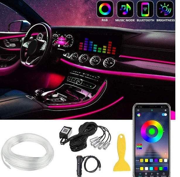 Car Atmosphere Light Modified Colorful Light Guide