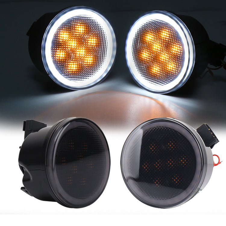 Suitable For Wrangler Modified LED Car Center Grid Lights