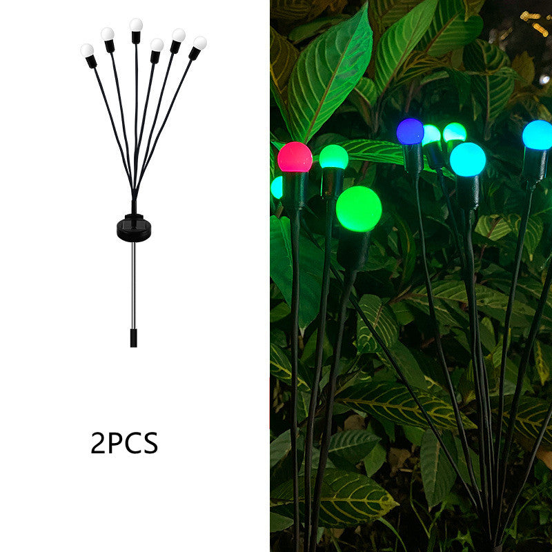 Simulation Firefly Solar Light Outdoor Garden Decoration Lawn Landscape