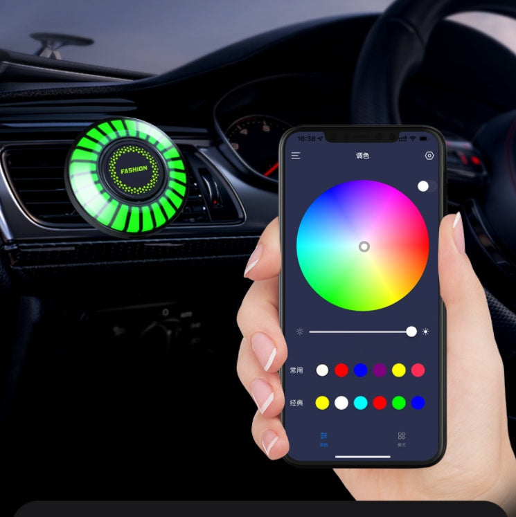 In-car Aromatherapy Rgb Atmosphere Light LED Magic Color