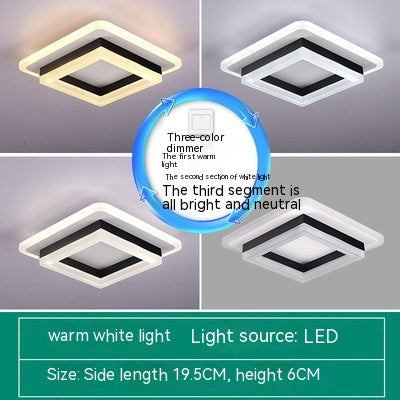 Simple LED Corridor Aisle Hallway Living Room Entrance Balcony Ceiling Light