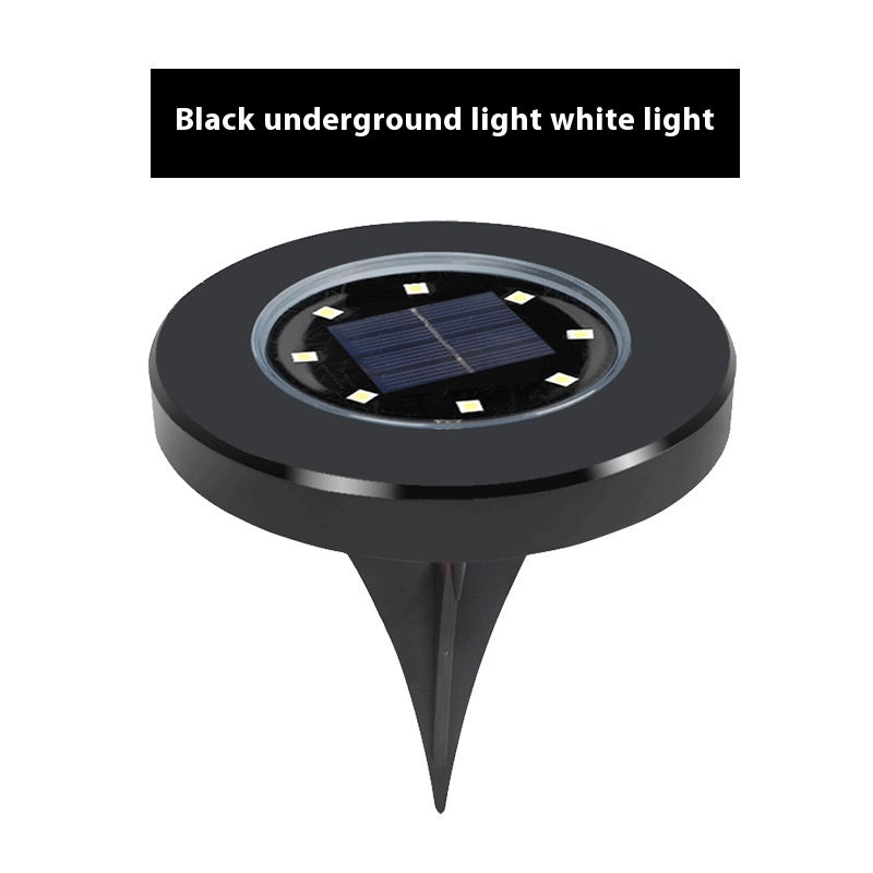 Solar Stainless Steel Underground Outdoor Ground Lawn Garden Lamp