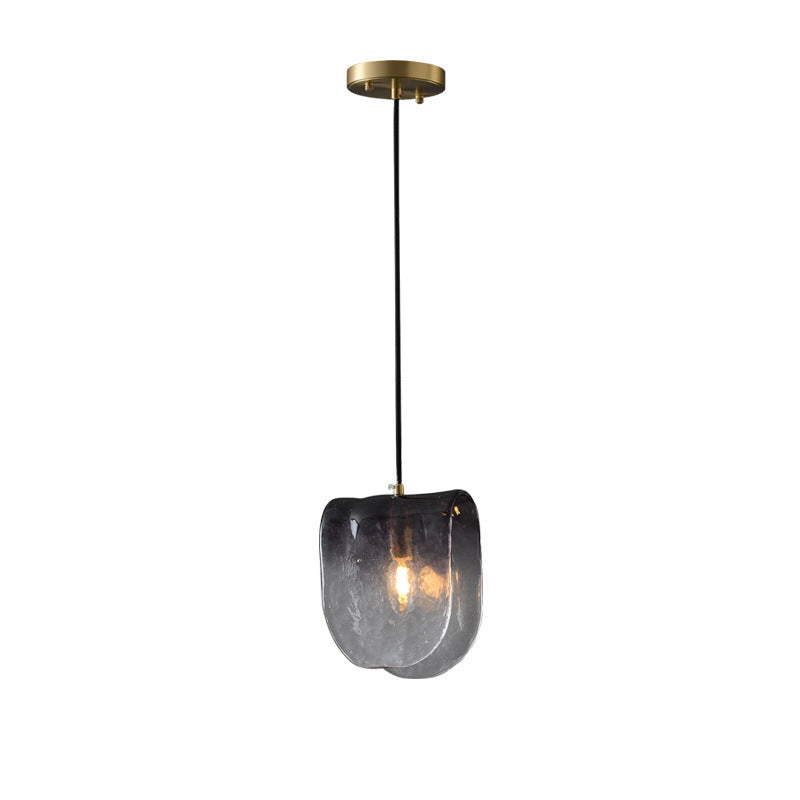 Gradient Ashtray Glass Minimalist Pendant Light