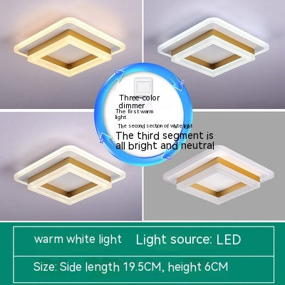 Simple LED Corridor Aisle Hallway Living Room Entrance Balcony Ceiling Light