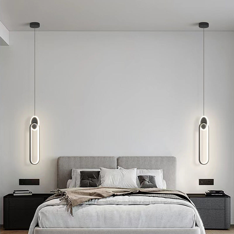 Modern Simple Bedroom Nordic Bed Lamp LED Chandelier