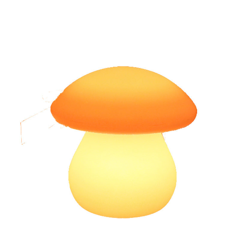 LED Night Light Remote Control Rechargeable Desk Lamp Waterproof Mushroom Lamp