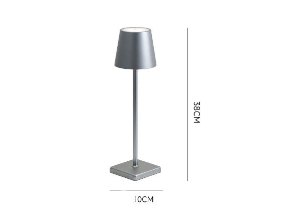 Aluminum LED Charging Table Lamp