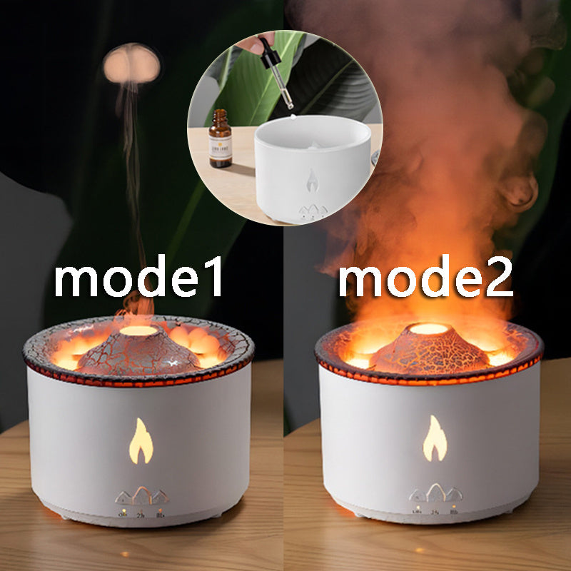 New Creative Ultrasonic Essential Oil Humidifier Volcano