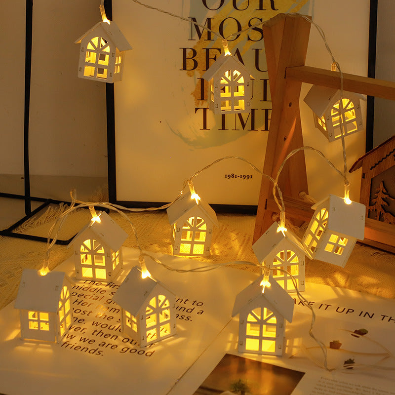 LED Colored Lamp Paper Crane Lighting Chain Creative House Decorative Lights