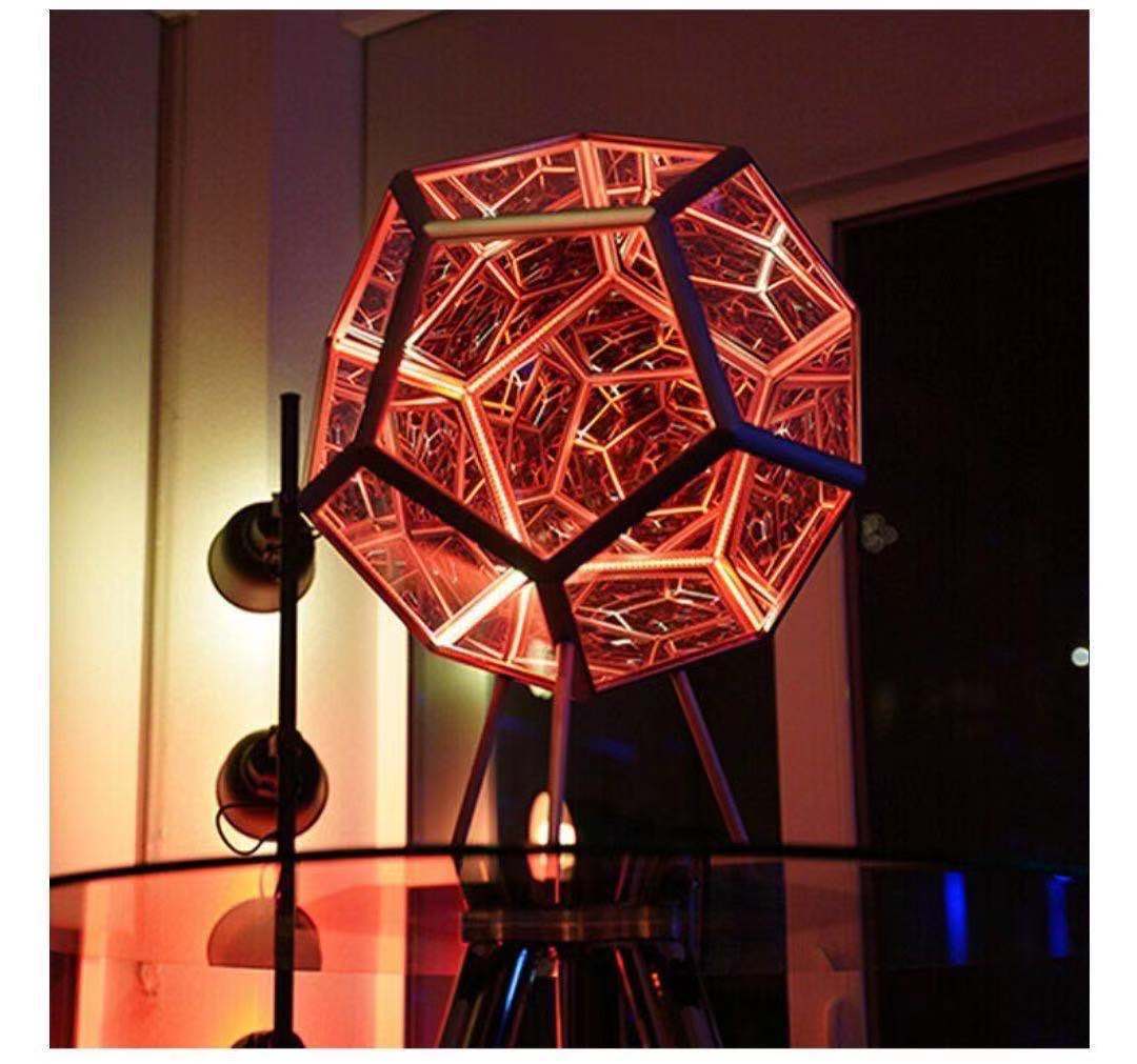 Creative Cool Unlimited Dodecahedron Small Night Lamp Color