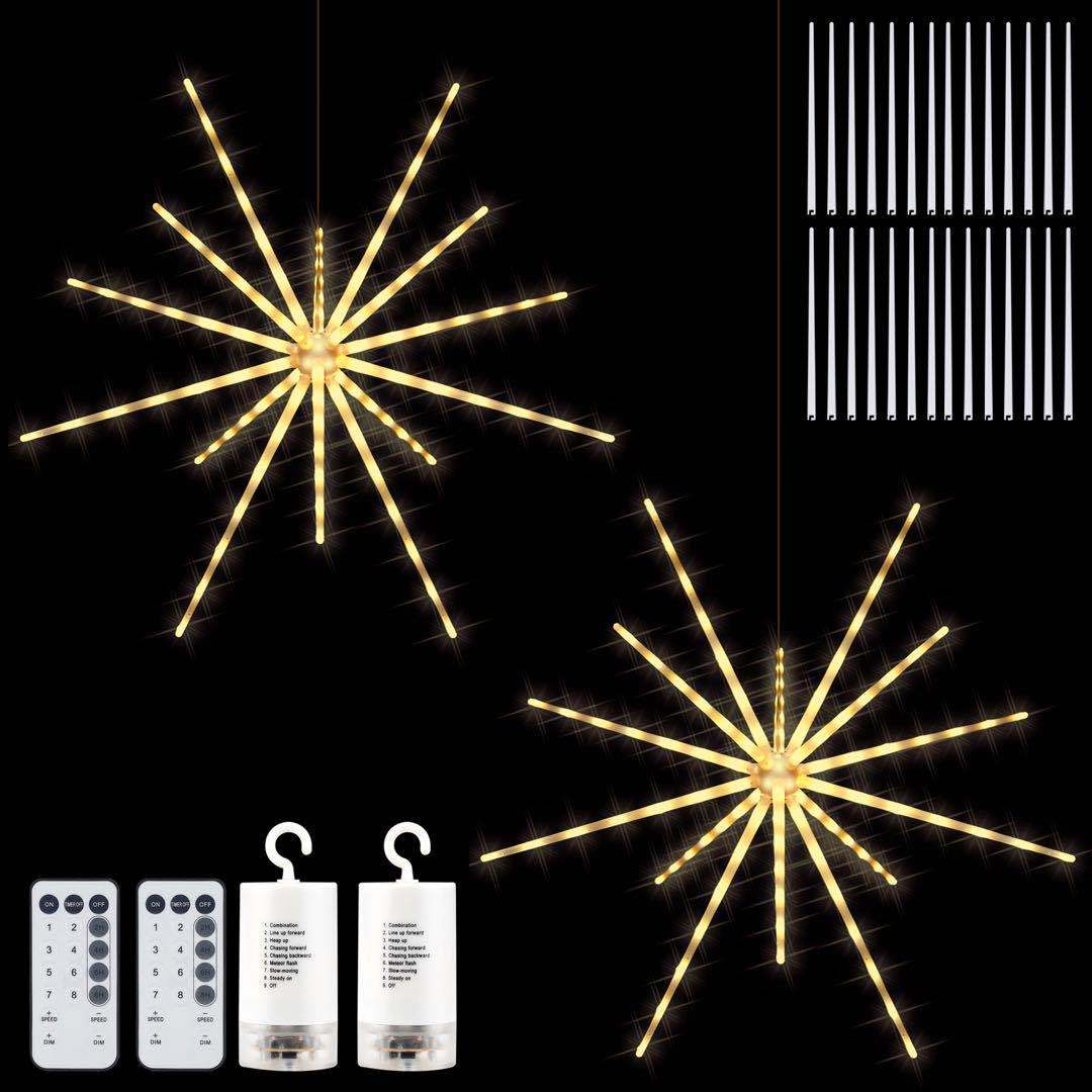 New LED Fireworks Meteor Shaped Festive Atmosphere Lights