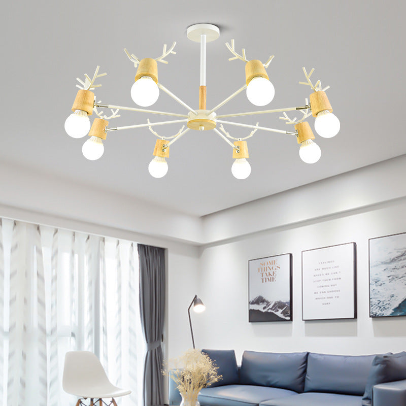 Modern Minimalist Ceiling Lamp Nordic Creative Antler Lamp