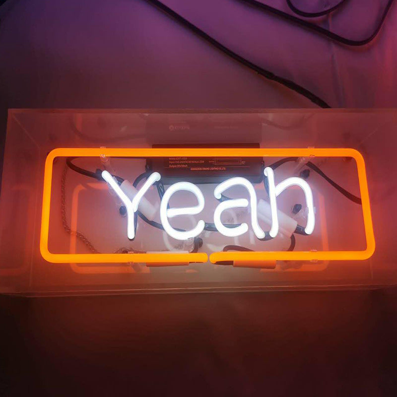 Neon Sign Acrylic Glass Light Box