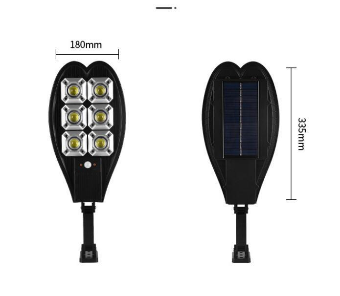 Remote Control Outdoor Solar Yard Light Human Sensing LED Street Lamp