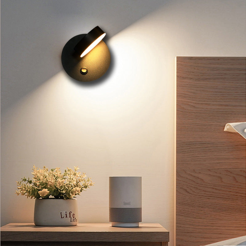 LED Wall Lights In Hotel Rooms Can Be Rotated