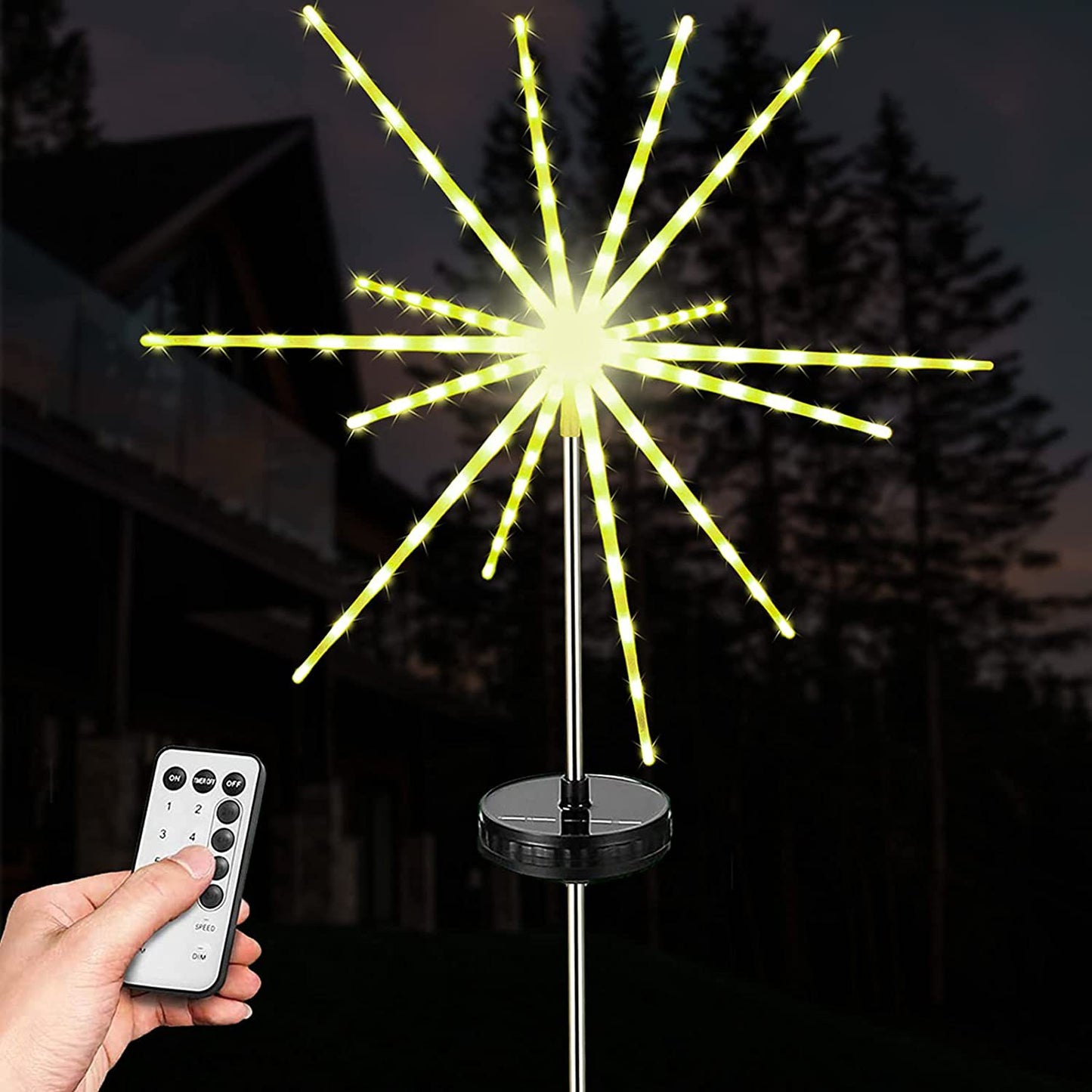 Solar Meteor Shower Marquee Fireworks Lights