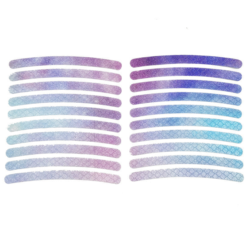 Car Night Glow Multicolor Laser Wheel Hub Stickers, Creative And Personalized