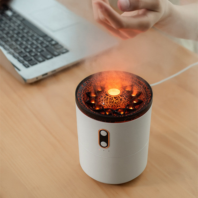 New Creative Ultrasonic Essential Oil Humidifier Volcano