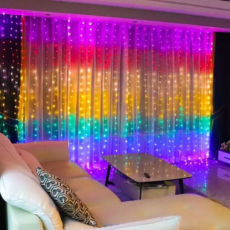 Programmable Magic Curtain Light Controlled By APP – Led Strips Room