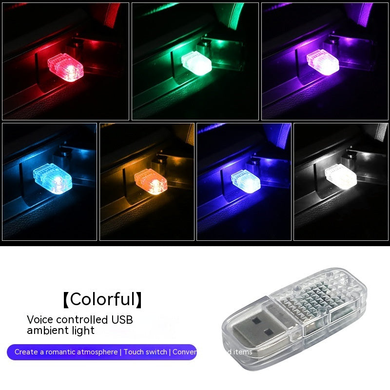 Atmosphere Car USB Light Multi-function