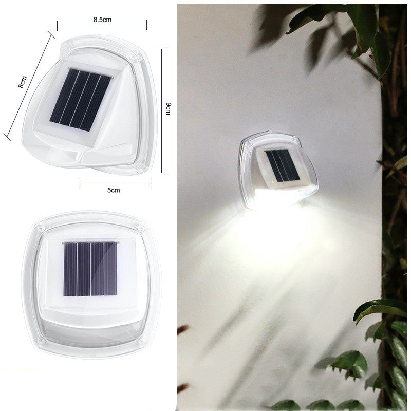 Outdoor Solar Courtyard Small Wall Lamp Garden Waterproof