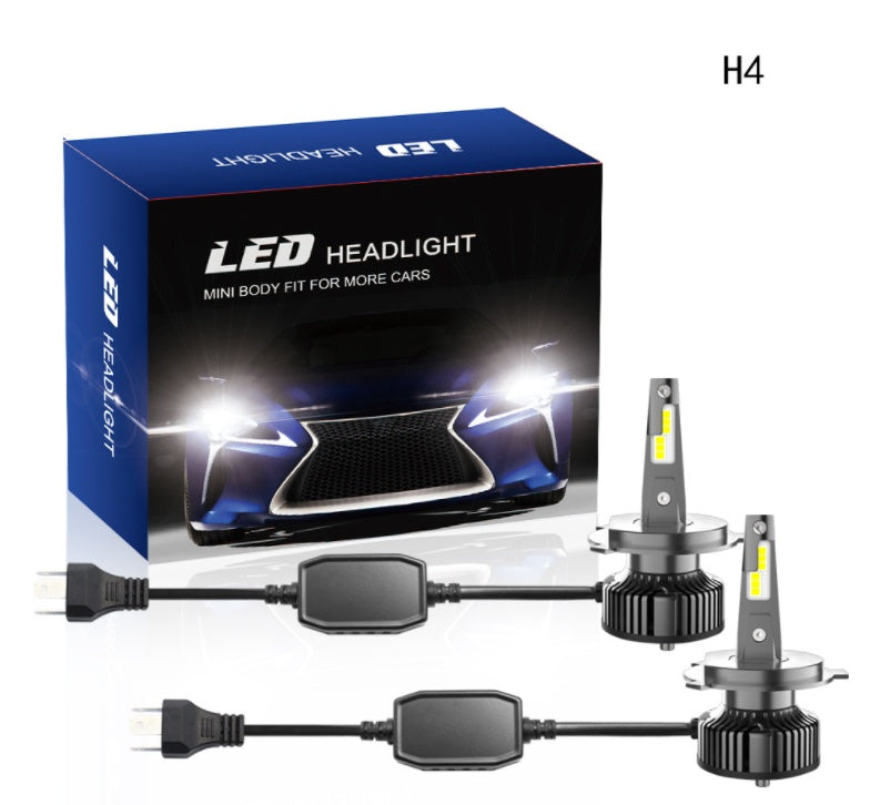 Car LED Headlights Super Bright High Beam Low Beam Headlight Modification